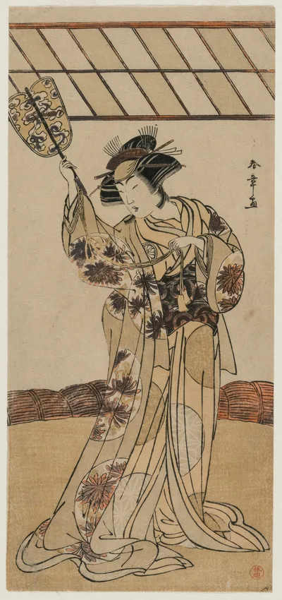 Photograph from 1778: Segawa Kikunojō III as Teruha