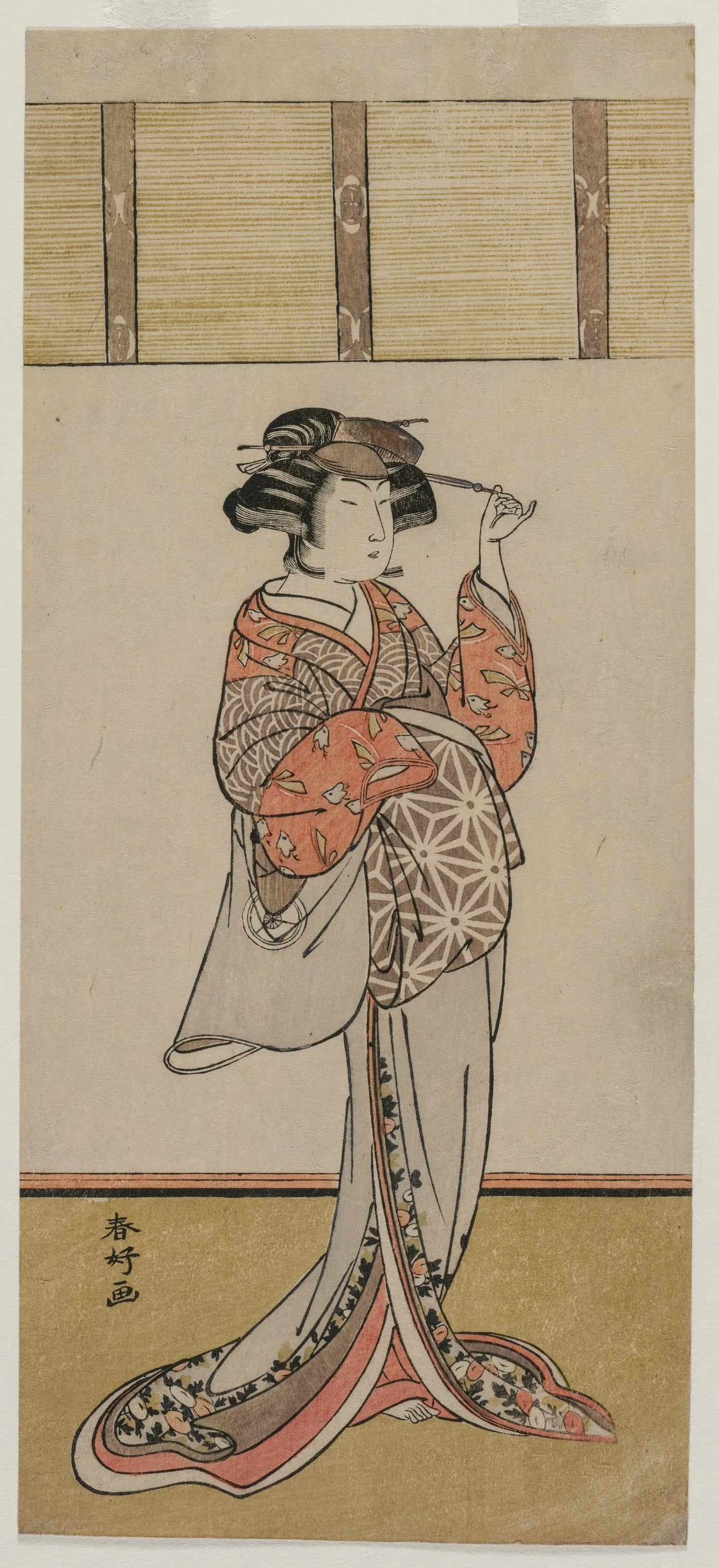Iwai Hanshiro IV as Oiso no Tora, 1770