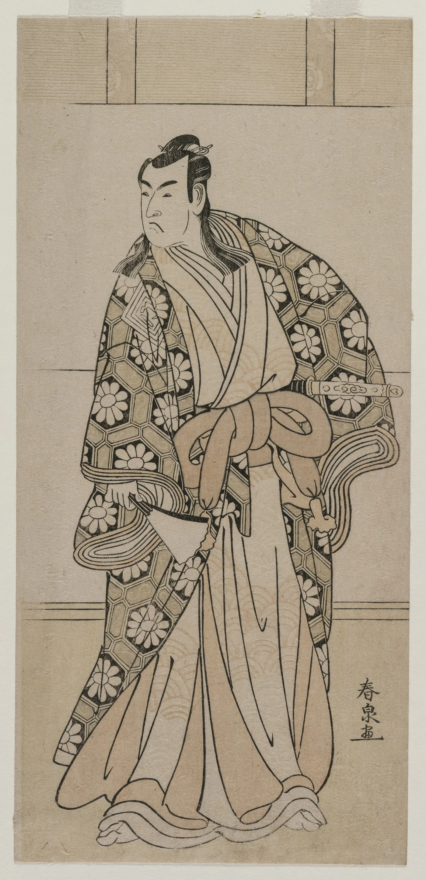 Ichikawa Monnosuke II as a Lord, 1780