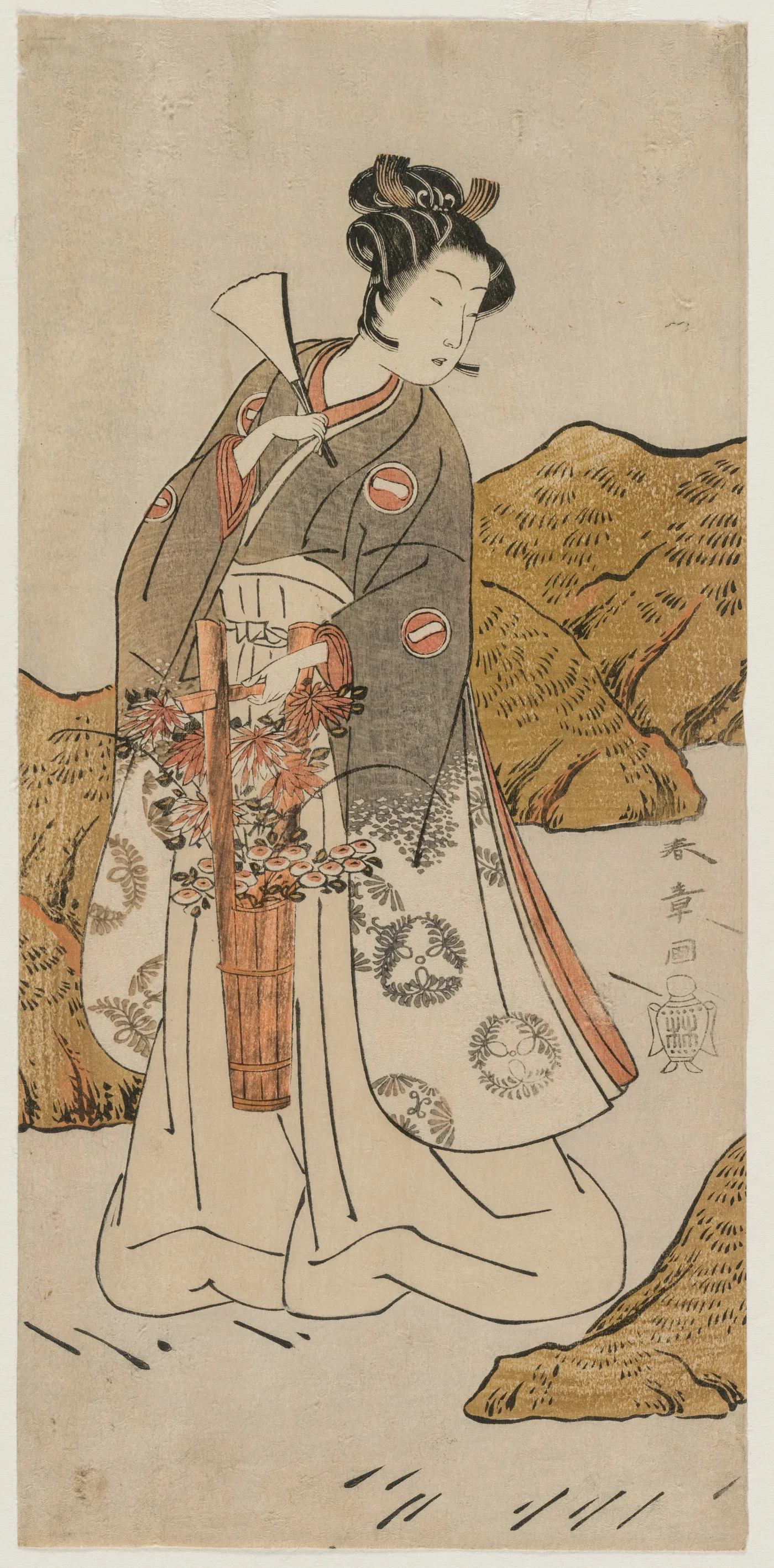 Ichikawa Monnosuke II as a Temple Page, 1770