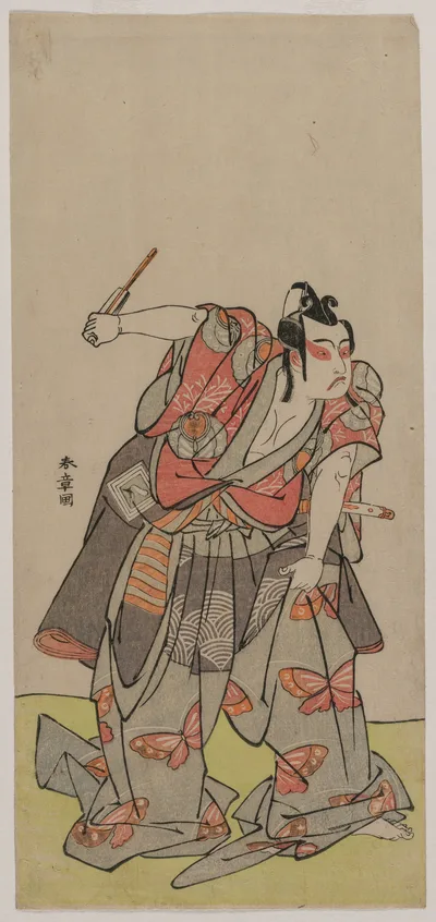 Ichikawa Yaozo II as Soga no Goro, 1770