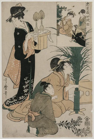 Chushingura: Act IV of The Storehouse of Loyalty, 1790
