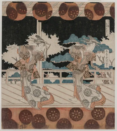 Furuichi Dance at the Hisagataya, 1820