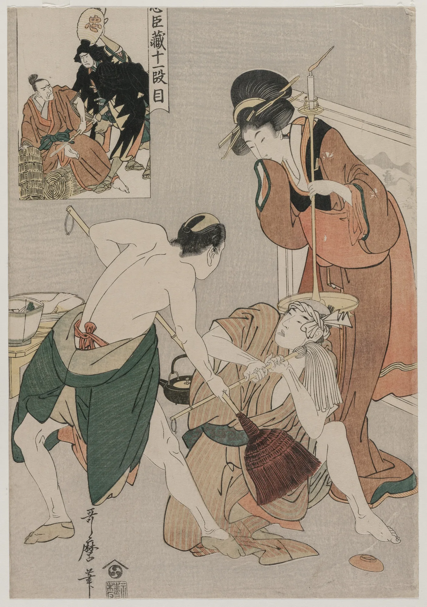Chushingura: Act XI of The Storehouse of Loyalty, 1790