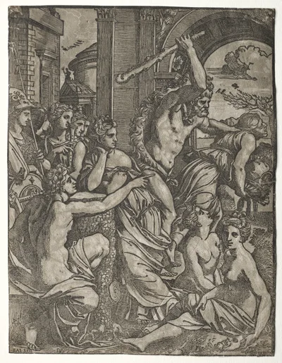 Photograph from 1522: Hercules Driving Envy from the Temple of the Muses