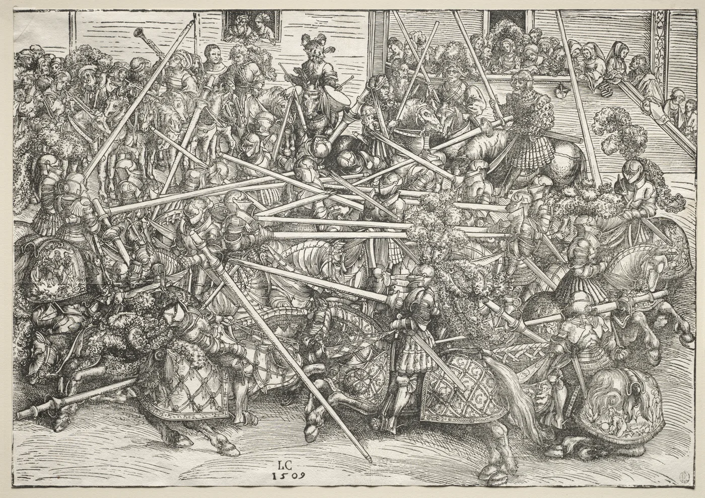 The Tournament with lances, 1509