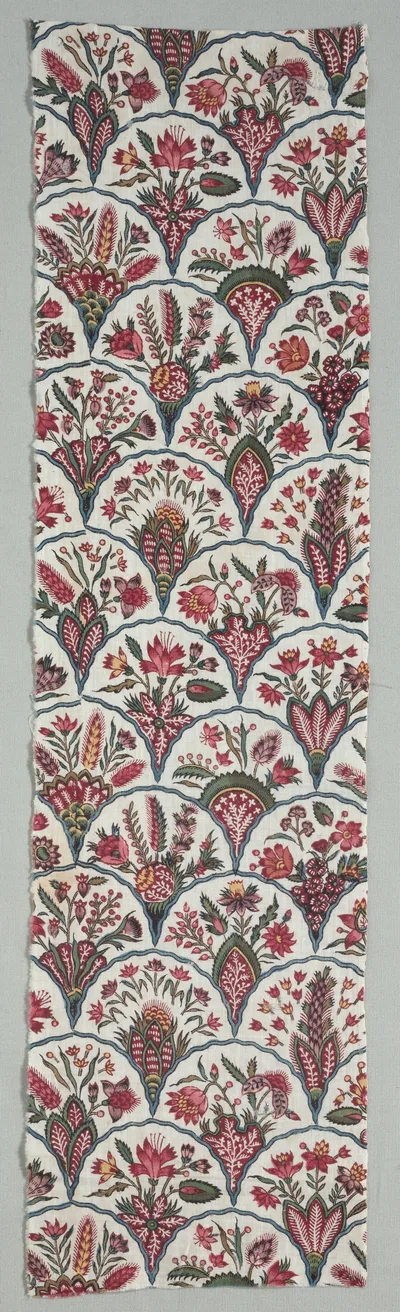 Photograph from 1775: Fragment of Woodblock Printed Cotton