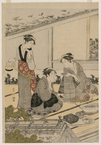 Women in a Tea House, 1780
