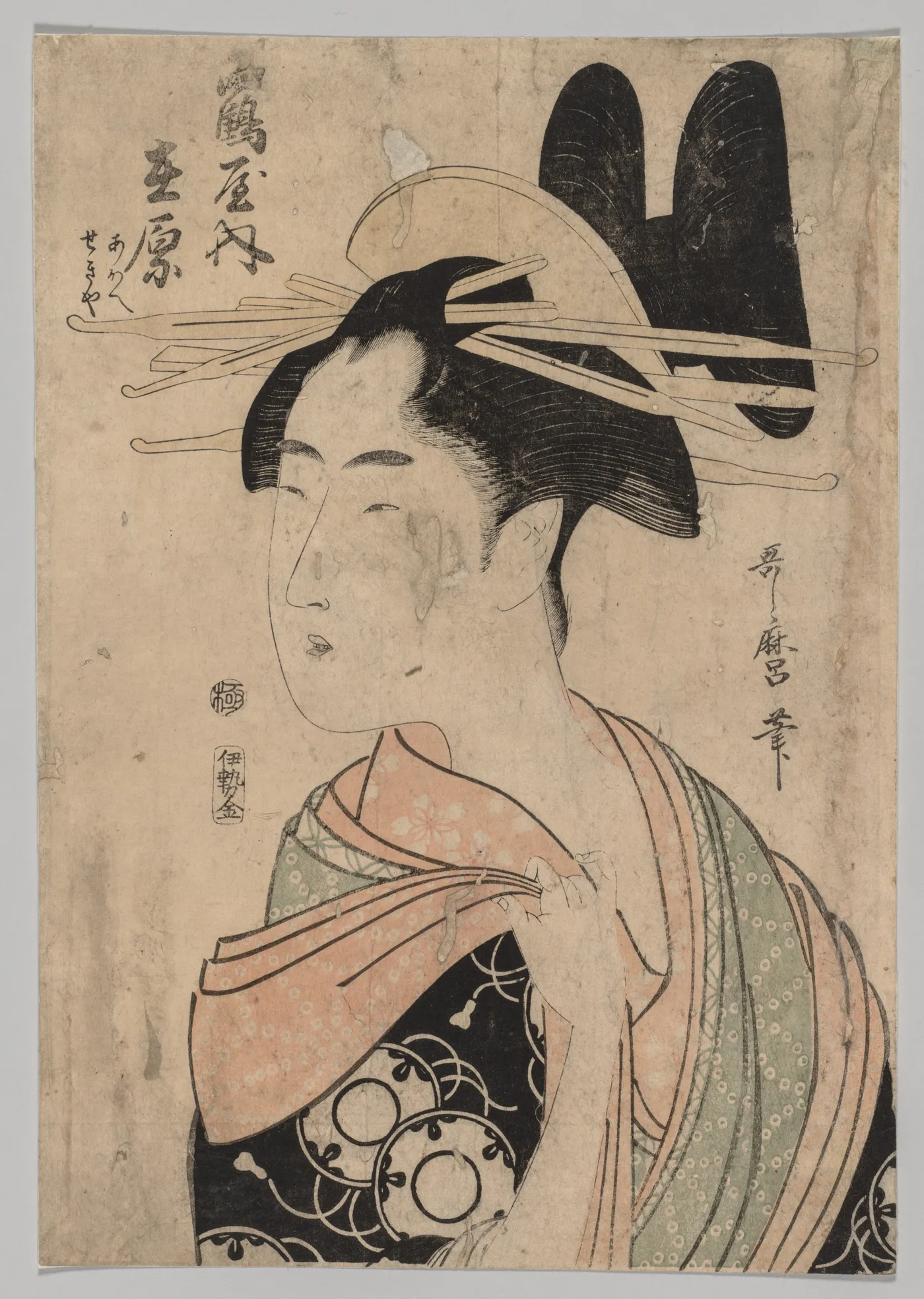 Woman of the Yoshiwara, 1753