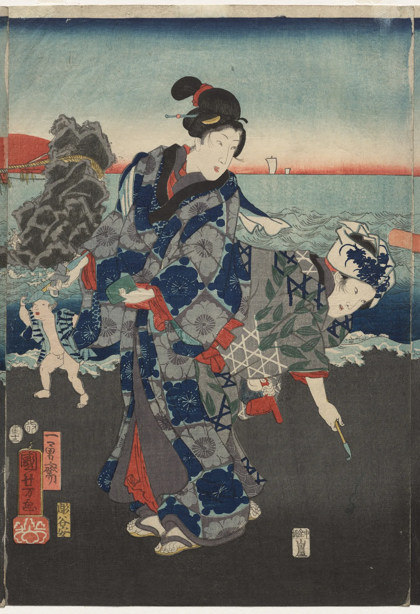 Splendid View at Futamigaura Bay, 1854