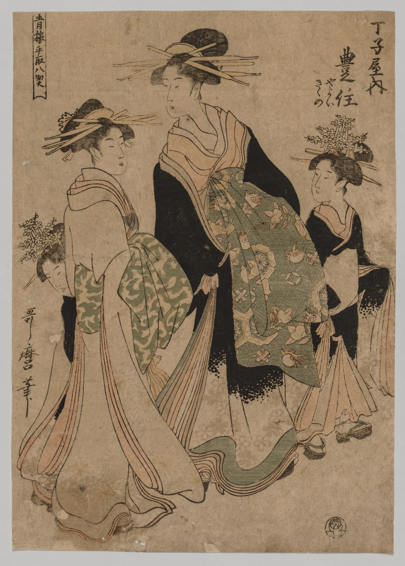Courtesans and Attendants, 1753