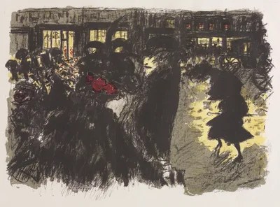 The Square at Evening, 1899