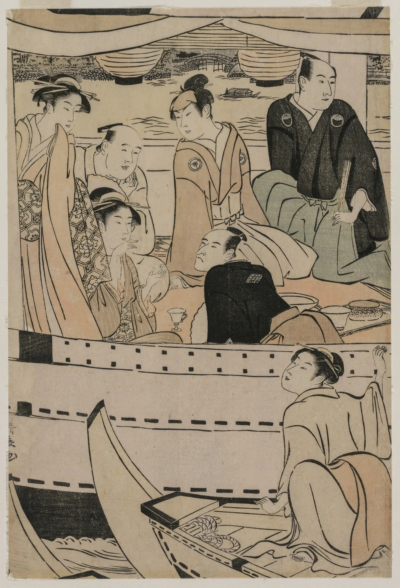 Boating Party on the Sumida River, 1789