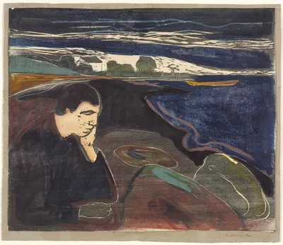 Photograph from 1896: Evening, Melancholy I