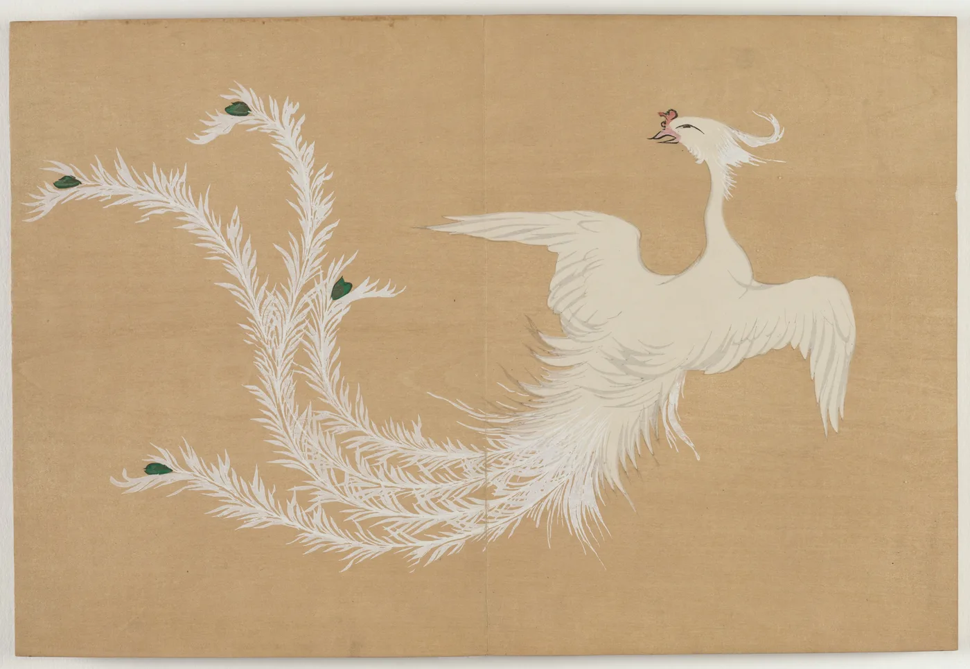 Flowers of a Hundred Worlds (Momoyogusa): White Phoenix  (Hakuho), 1909