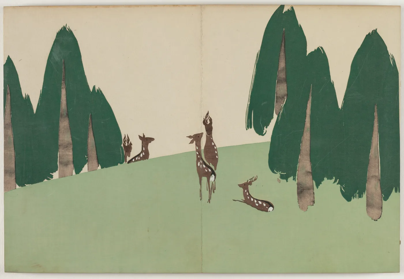 Flowers of a Hundred Worlds (Momoyogusa): Kasuga Plain (Kasugano), 1909