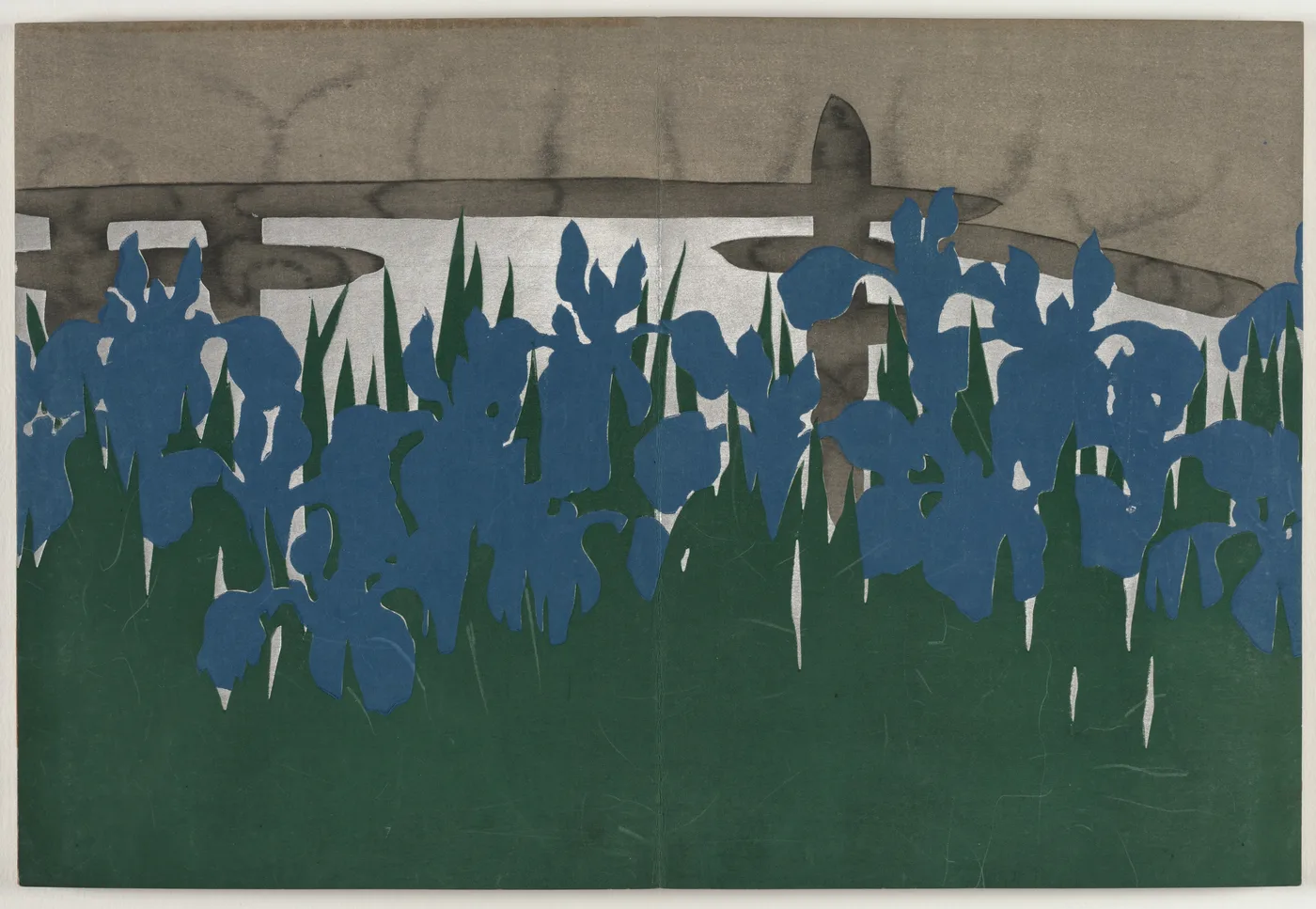 Flowers of a Hundred Worlds (Momoyogusa): Eight Bridges (Yatsuhashi), 1909