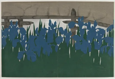 Flowers of a Hundred Worlds (Momoyogusa): Eight Bridges (Yatsuhashi), 1909