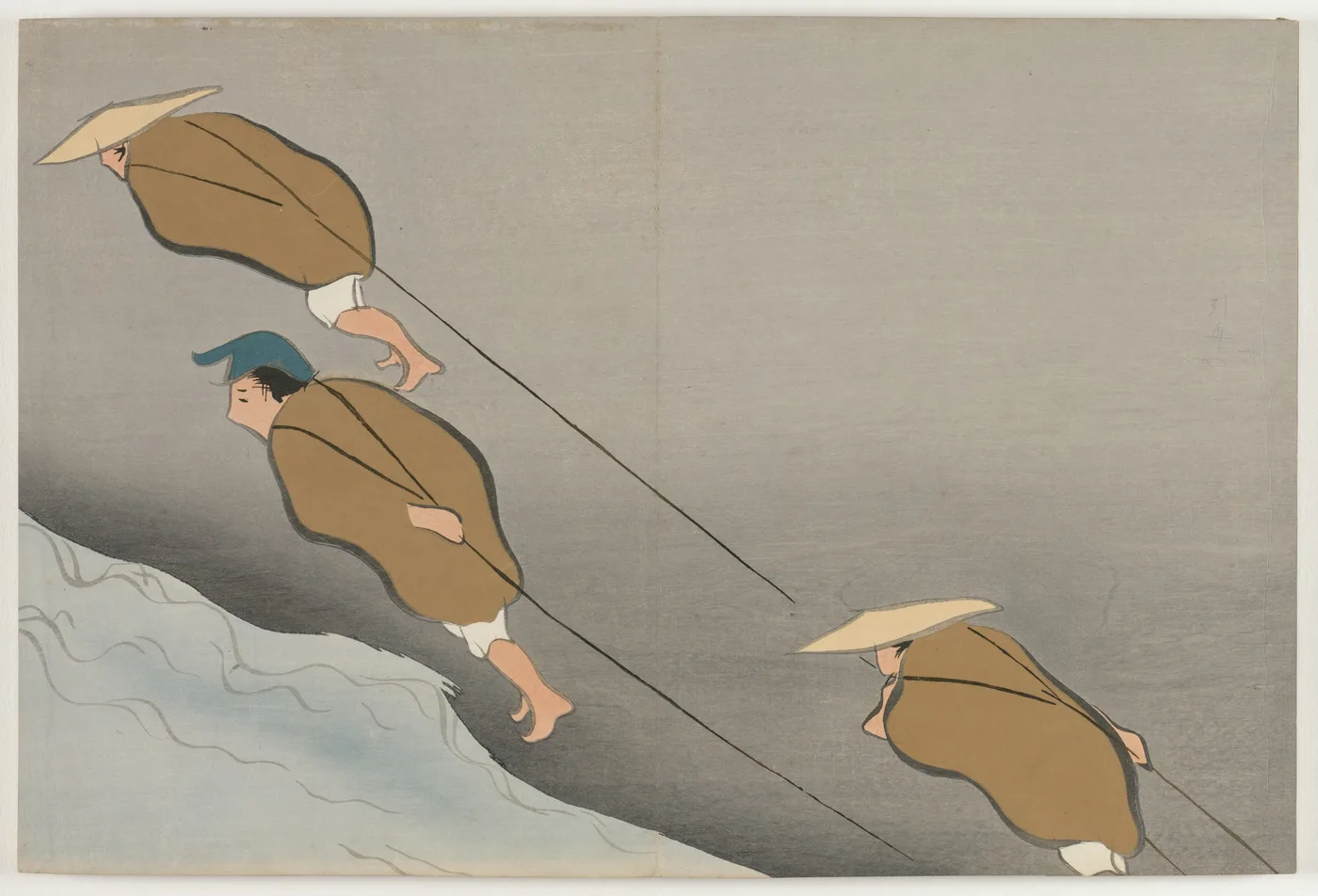Flowers of a Hundred Worlds (Momoyogusa): Tugging Boats (Hikibune), 1909