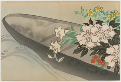 Flowers of a Hundred Worlds (Momoyogusa): Flower boat (Hanabune), 1909