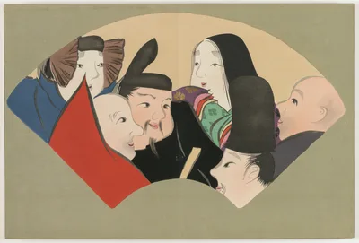 Flowers of a Hundred Worlds (Momoyogusa): Six Poetic Immortals…, 1909