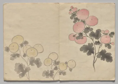 Scene from The Kōrin Picture Book (Volume 1), 1800