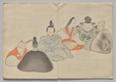 Scene from The Kōrin Picture Book (Volume 2), 1800