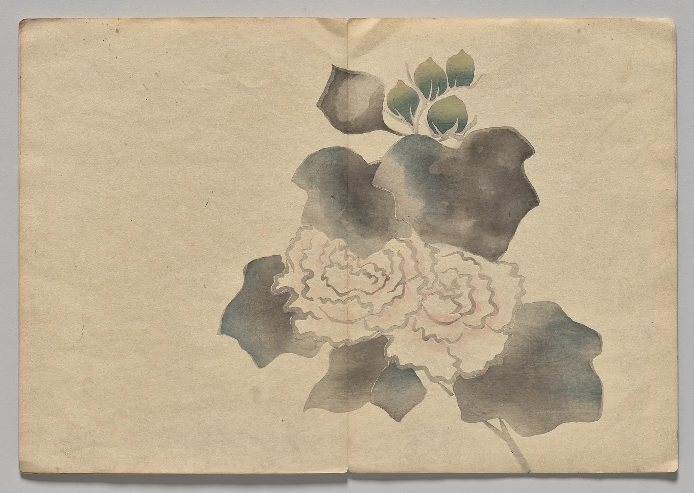 Scene from The Kōrin Picture Book (Volume 2), 1800