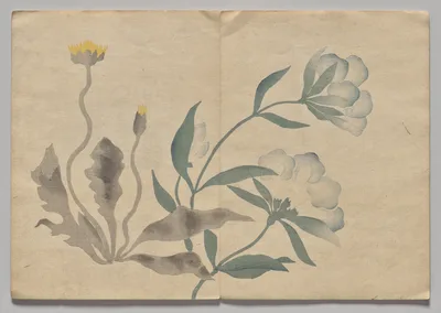 Scene from The Kōrin Picture Book (Volume 2), 1800