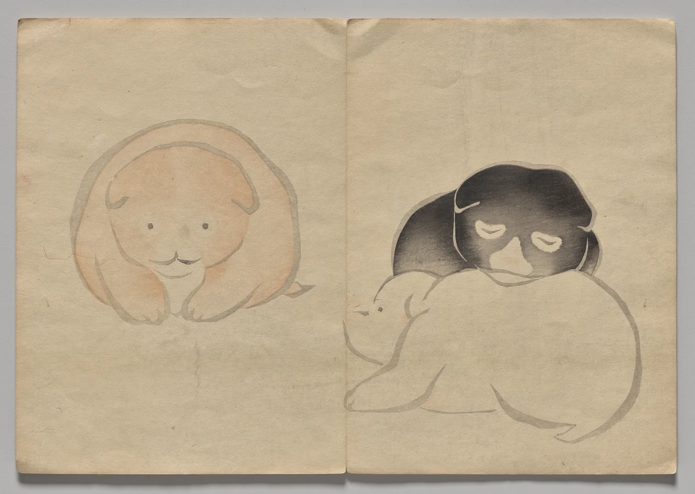 Scene from The Kōrin Picture Book (Volume 2), 1800