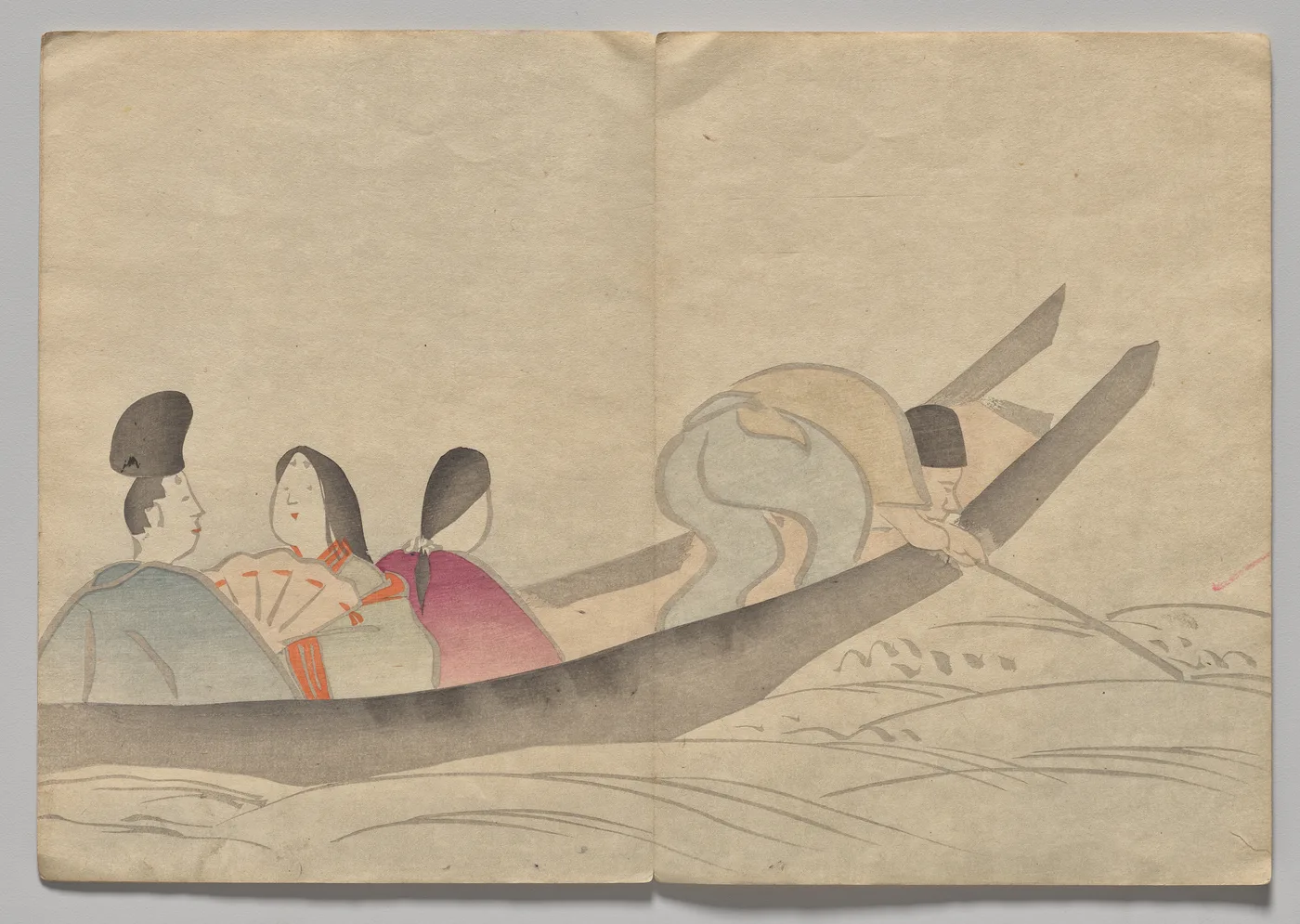 Scene from The Kōrin Picture Book (Volume 2), 1800
