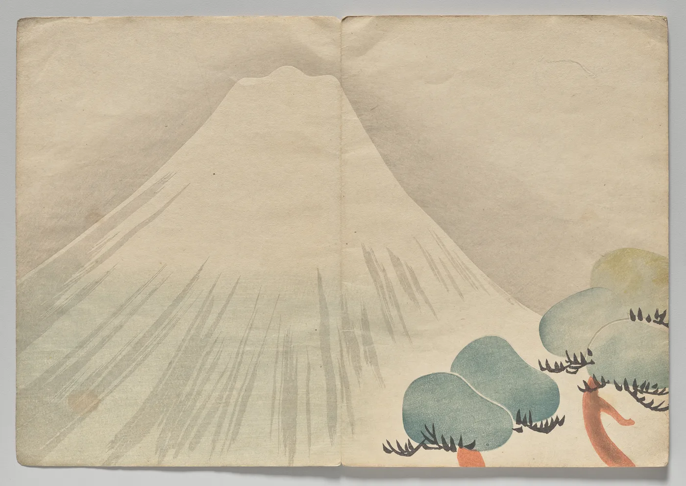 Scene from The Kōrin Picture Book (Volume 2), 1800
