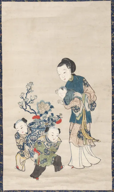 Mother and Sons, 1736