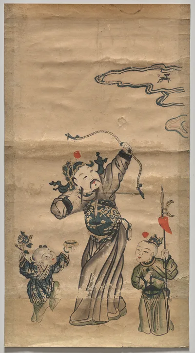 Photograph from 1821: Zhang Xian Shoots the Heavenly Dog