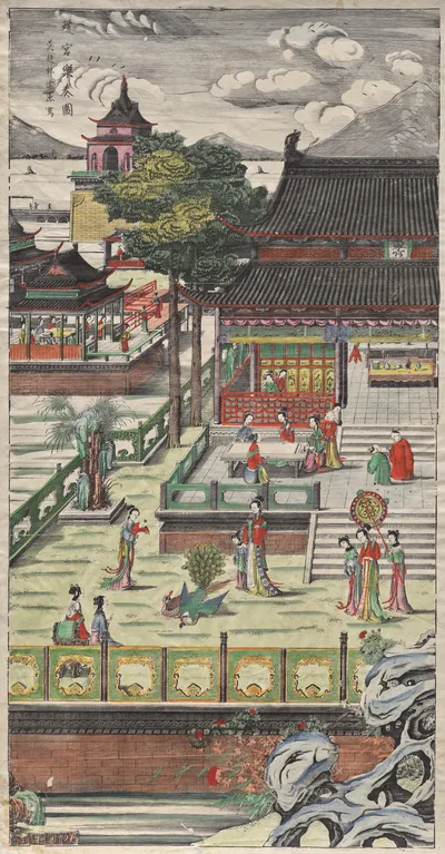 Music in the Jade Palace, 1736