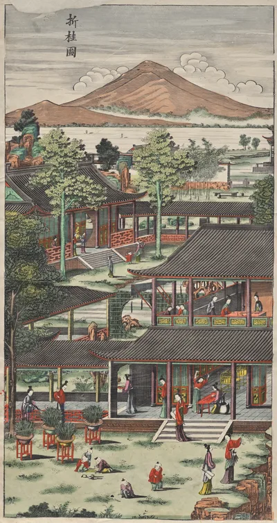 Gathering Osmanthus, 1736