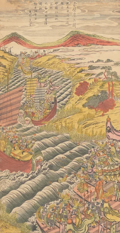 The Fierce Battle of Red Cliff, 1736